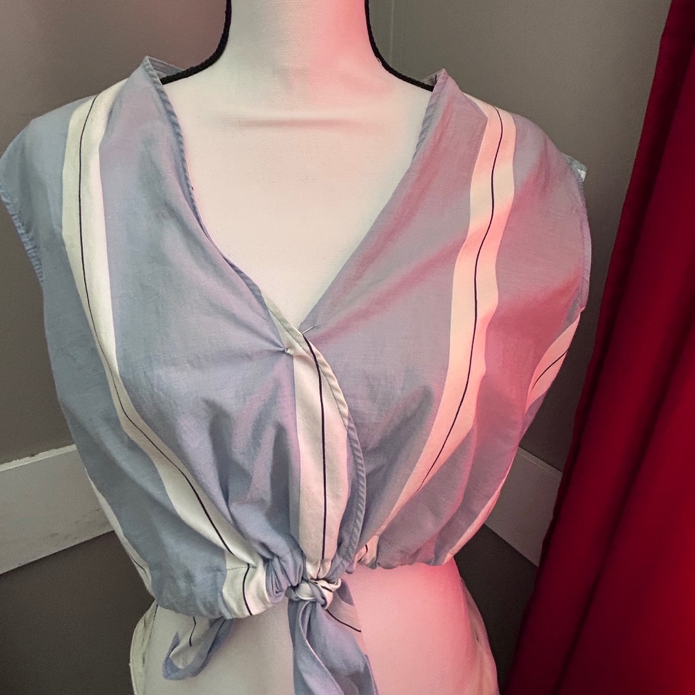 Zara Tie Front top
